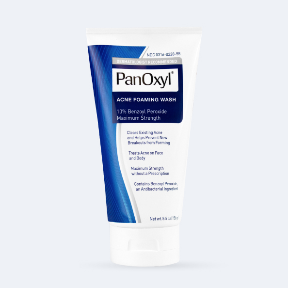 PanOxyl Acne Foaming Wash with 10% Benzoyl Peroxide