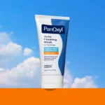 Thumbnail of A tube of PanOxyl Acne Foaming Wash on the sky with clouds background