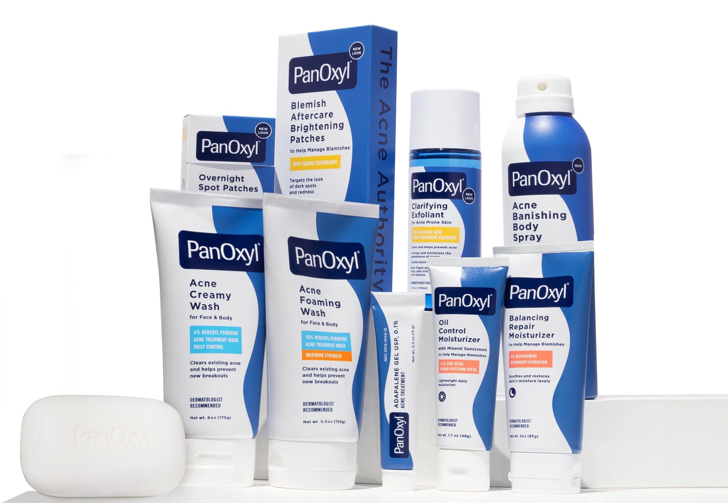 All PanOxyl products together.