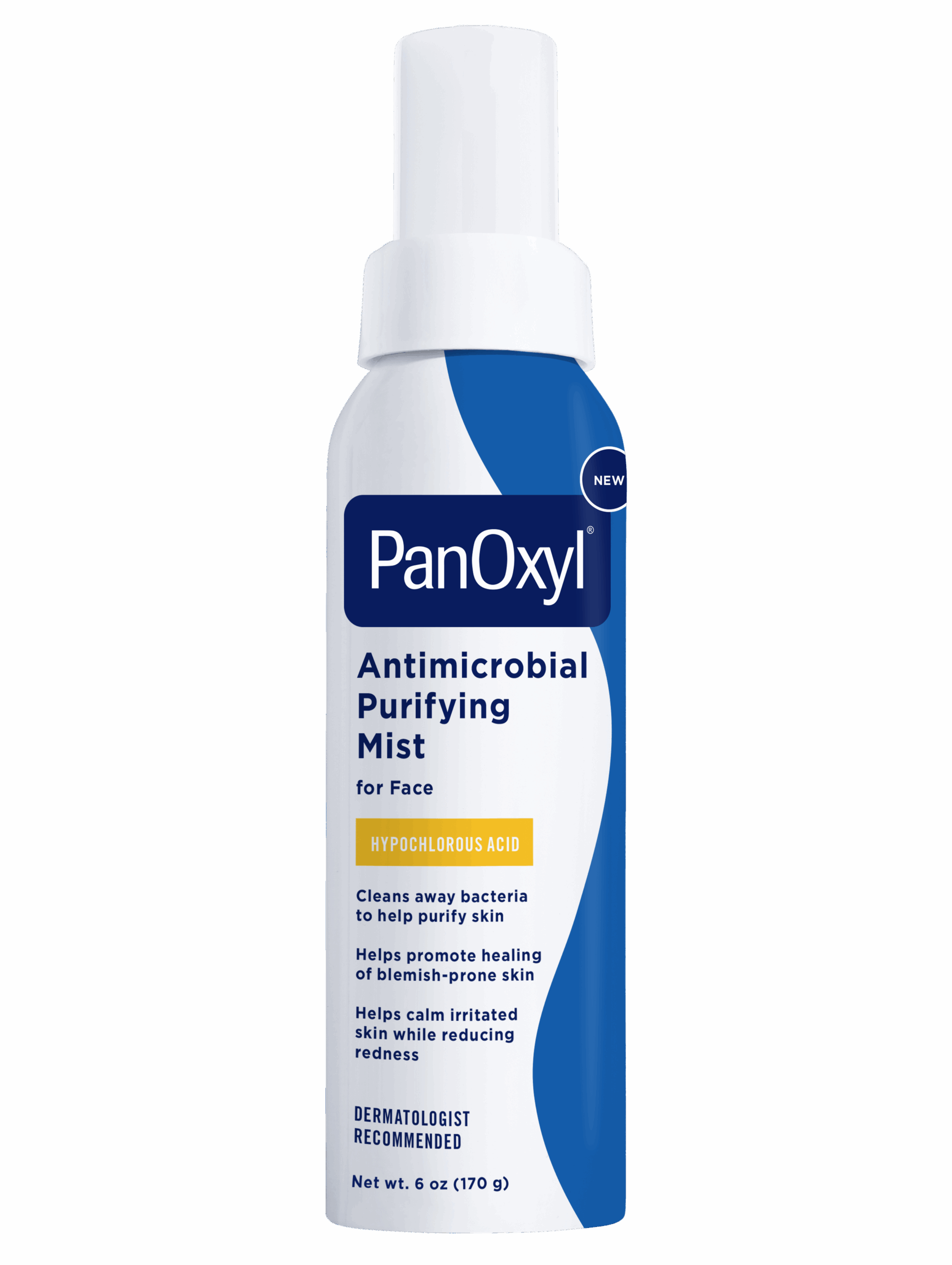 PanOxyl Antimicrobial Purifying mist bottle